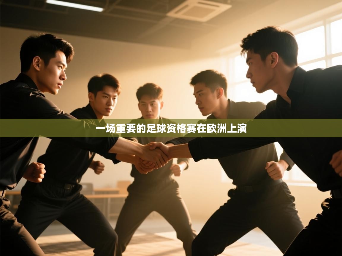 一场重要的足球资格赛在欧洲上演