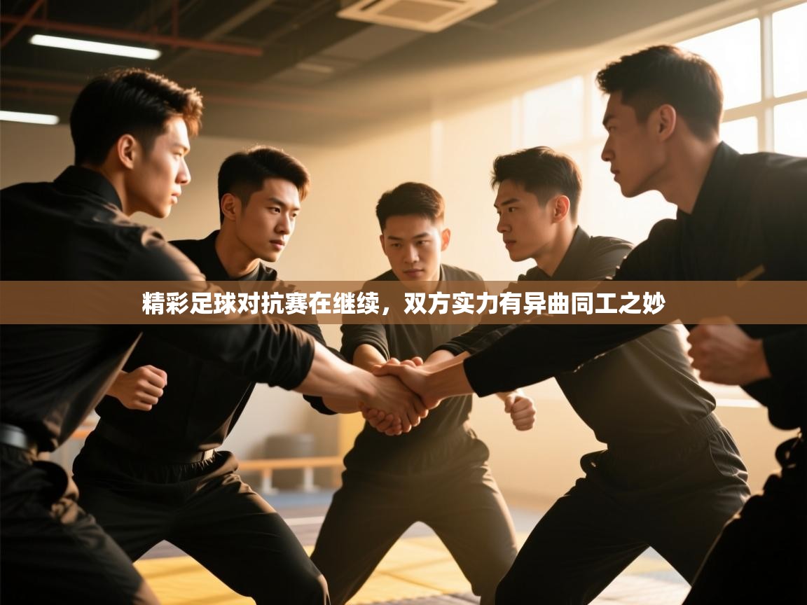 精彩足球对抗赛在继续，双方实力有异曲同工之妙  第2张