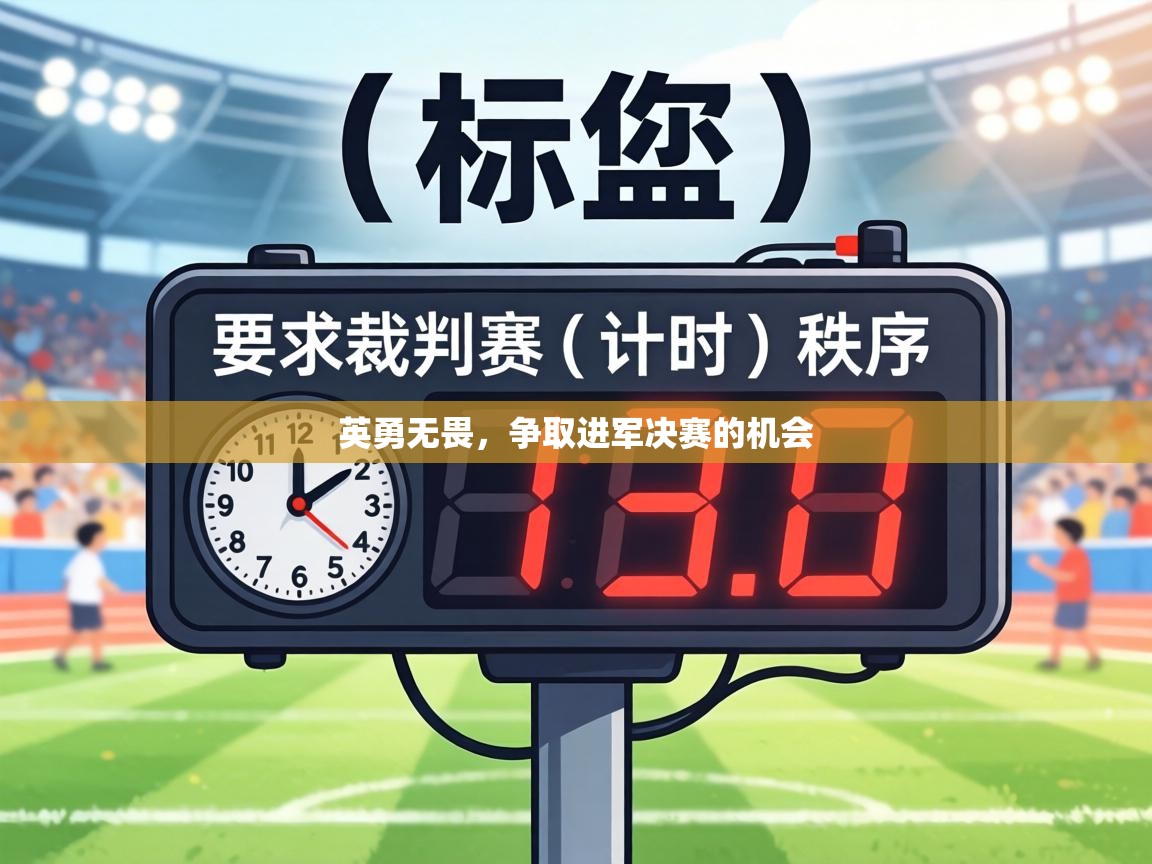 英勇无畏，争取进军决赛的机会  第1张