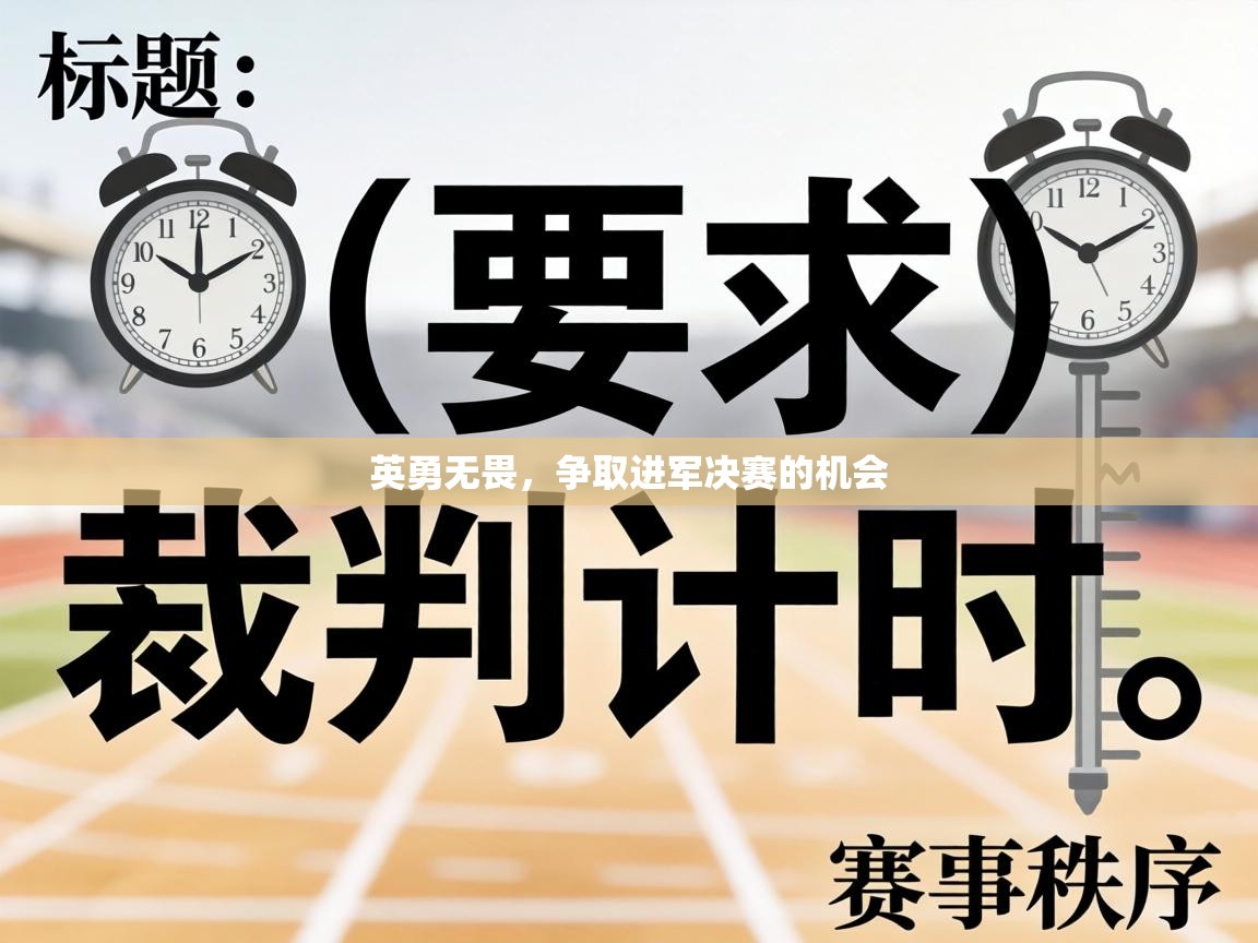 英勇无畏，争取进军决赛的机会  第2张